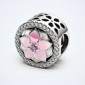 [SOLD] Authentic Pandora Charm Magnolia Bloom Charm S925ale